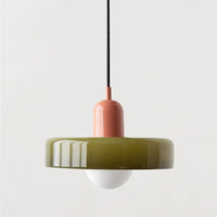 Glarefusion Modern Bauhaus Glass LED Pendant Light