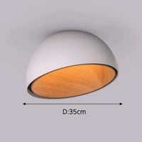 Modern Ciotola Dimmable Circular Ceiling Light