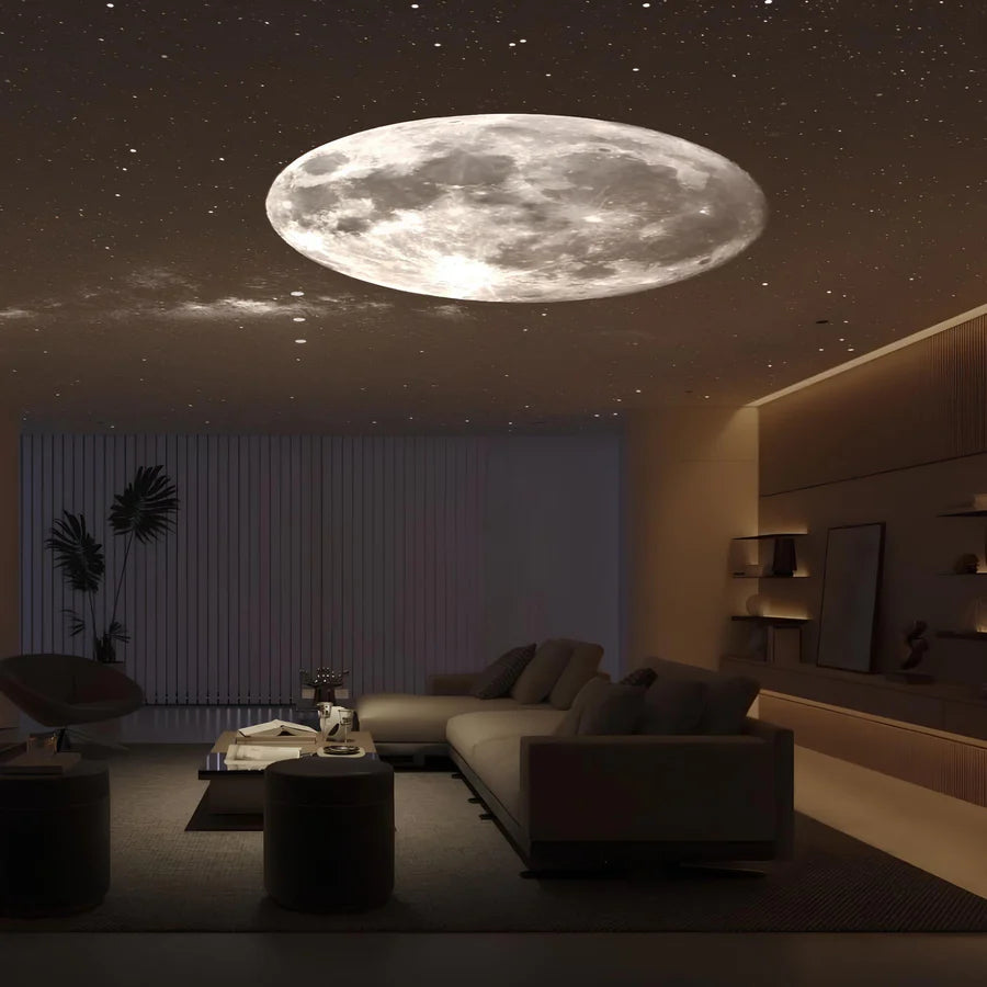 Modern Moon Light Projection Lamp