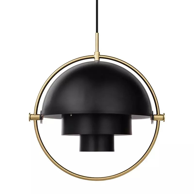 Glarefusion Creative Metal Ring Multi-layer Pendant Light