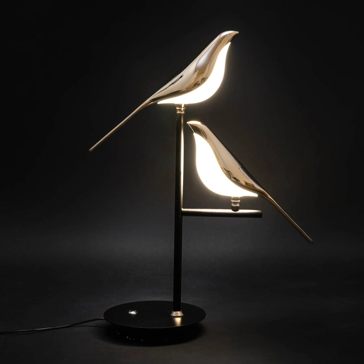 Glarefusion Chic Double Bird Table Lamp