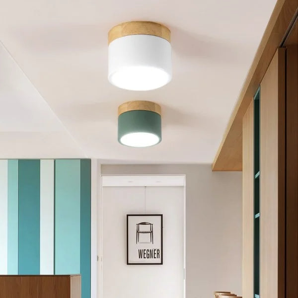 Nordisk enkel cylinder LED -takljus