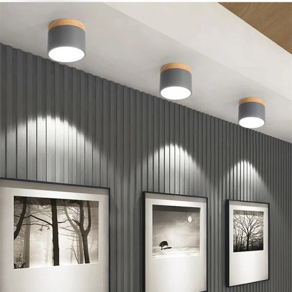 Nordic Simple Cylinder LED Loftslampe
