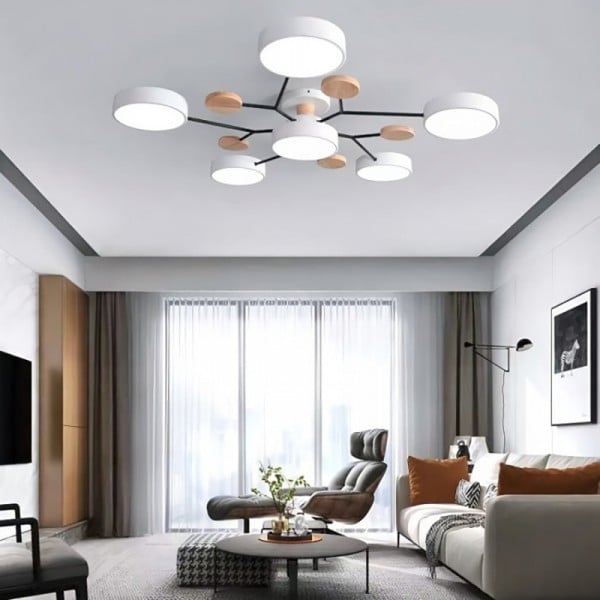 Nordic Modern Circular Acrylic LED Ceiling Light