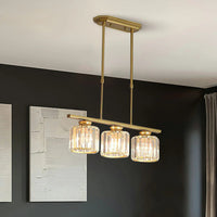 Nordic Multi-Head Glass Chandelier