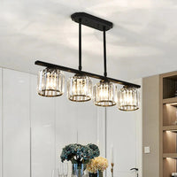 Nordic Multi-Head Glass Chandelier