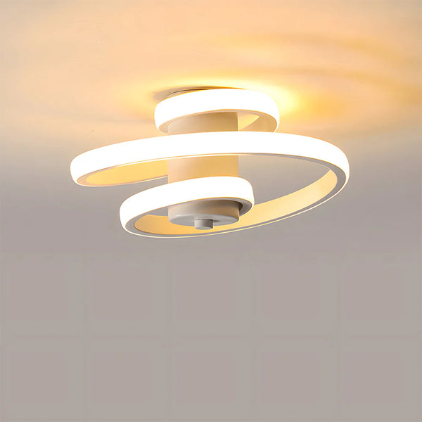 Nordic Creative Spiral Loftslampe