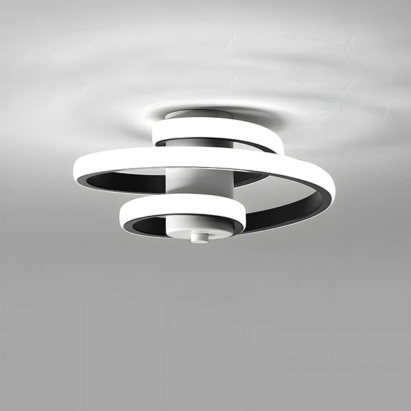 Nordic Creative Spiral Ceiling Light