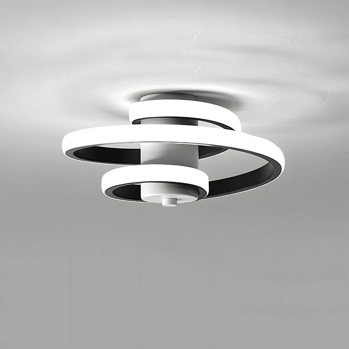 Nordic Creative Spiral Ceiling Light