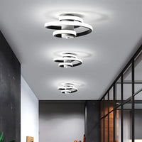 Nordic Creative Spiral Ceiling Light
