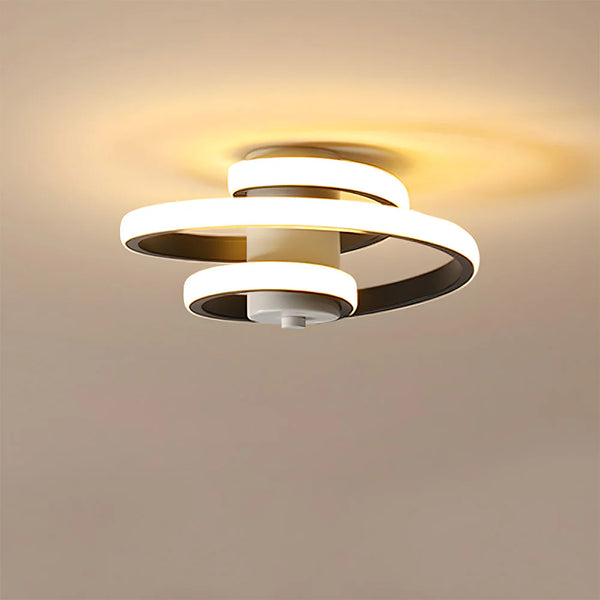 Nordic Creative Spiral Ceiling Light