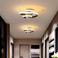 Nordic Creative Spiral Ceiling Light