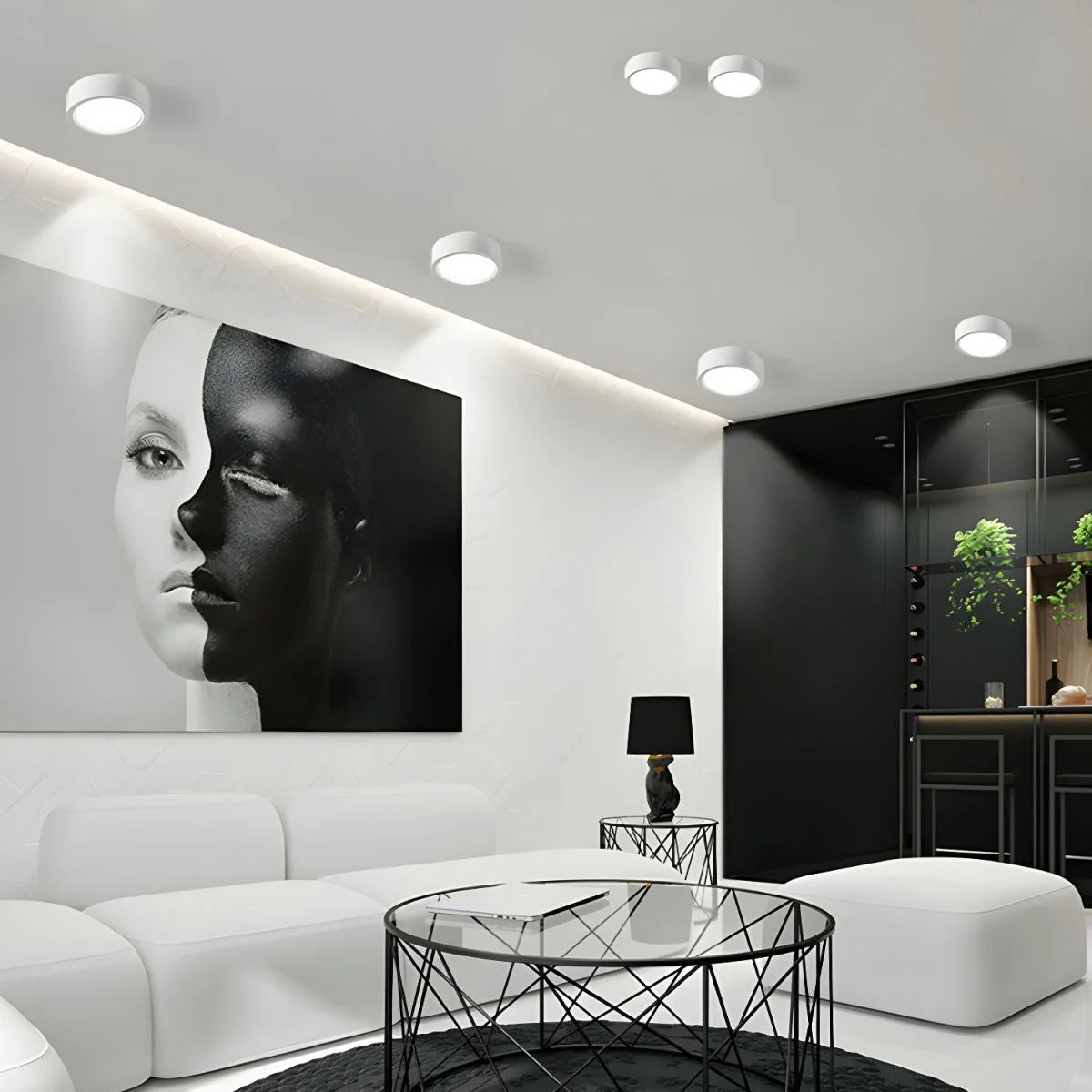 Nordisk stil simpelt loftlys