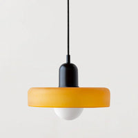 Glarefusion Pendante LED de verre Bauhaus moderne