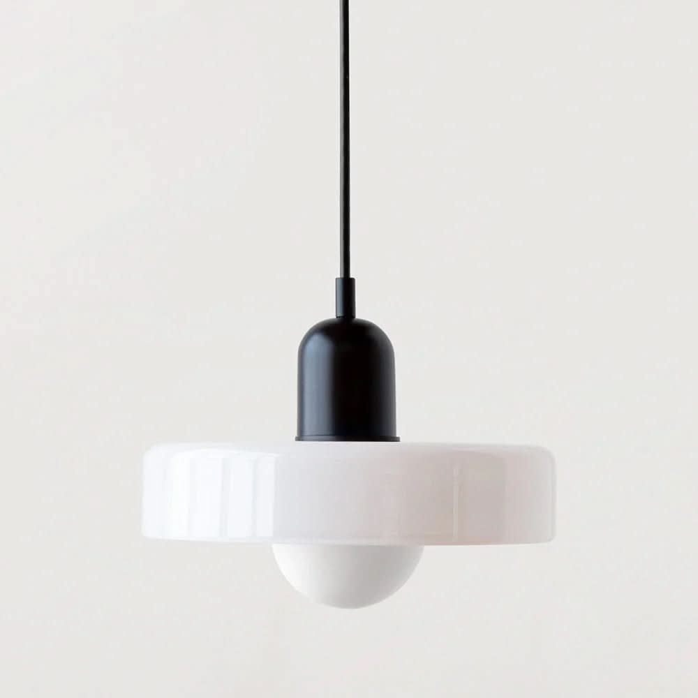Glarefusion Moderne Bauhaus Glas LED Pendel