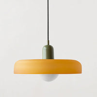 Glarefusion Pendante LED de verre Bauhaus moderne