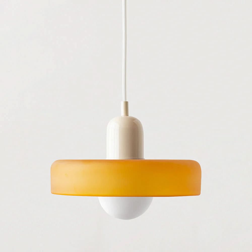 Glarefusion Moderne Bauhaus Glas LED Pendel