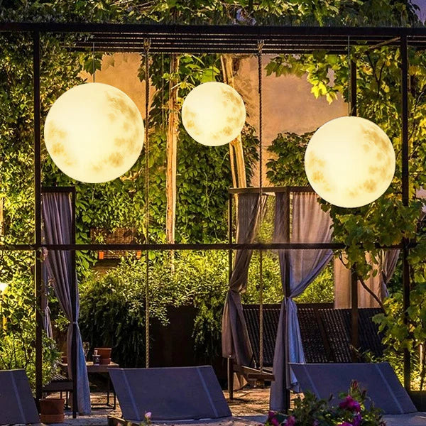 Mondgarten Outdoor -Anhänger Licht