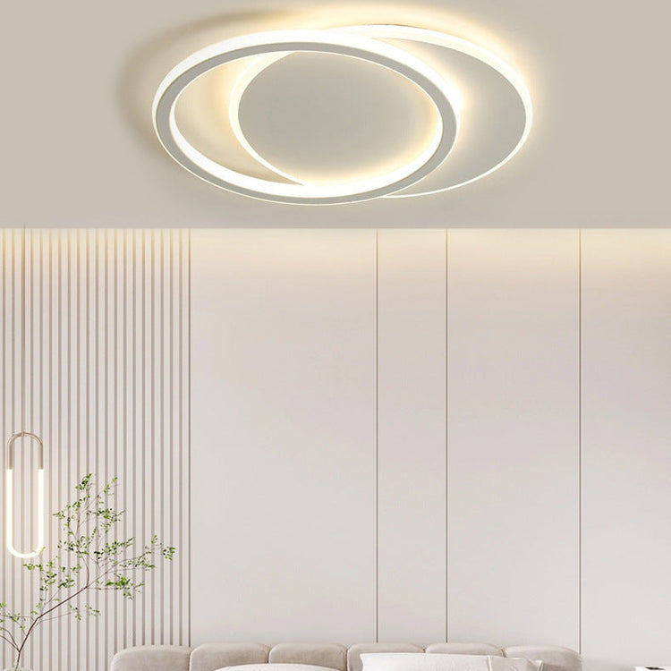 Moderne firkantet fuld spektrum lysekrone i stuen