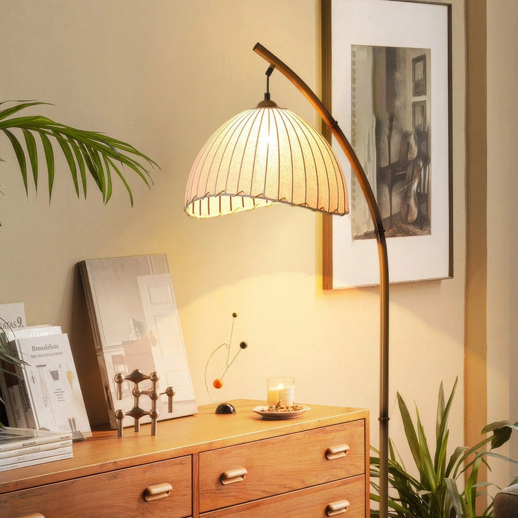 Serene Spirit Bamboo Floor Lamp