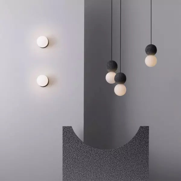 Glarefusion Nordic Modern Simple Terrazzo Chandelier