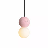 Glarefusion Nordic Modern Simple Terrazzo Chandelier