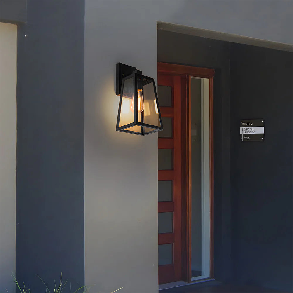 Lampada da parete per esterni industriale nordica retrò