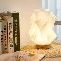 Chic Spiral Striped Shade Night Light Lamp