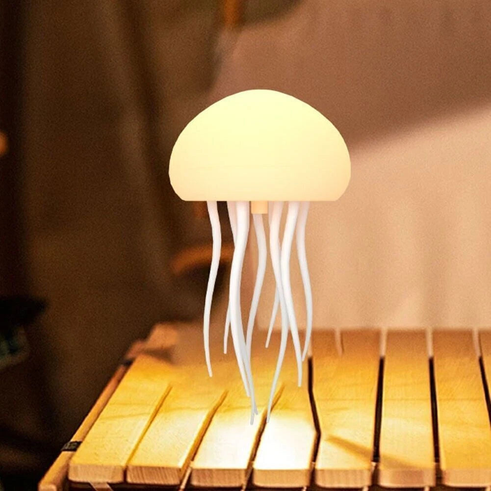 Lumière de nuit à méduse moderne