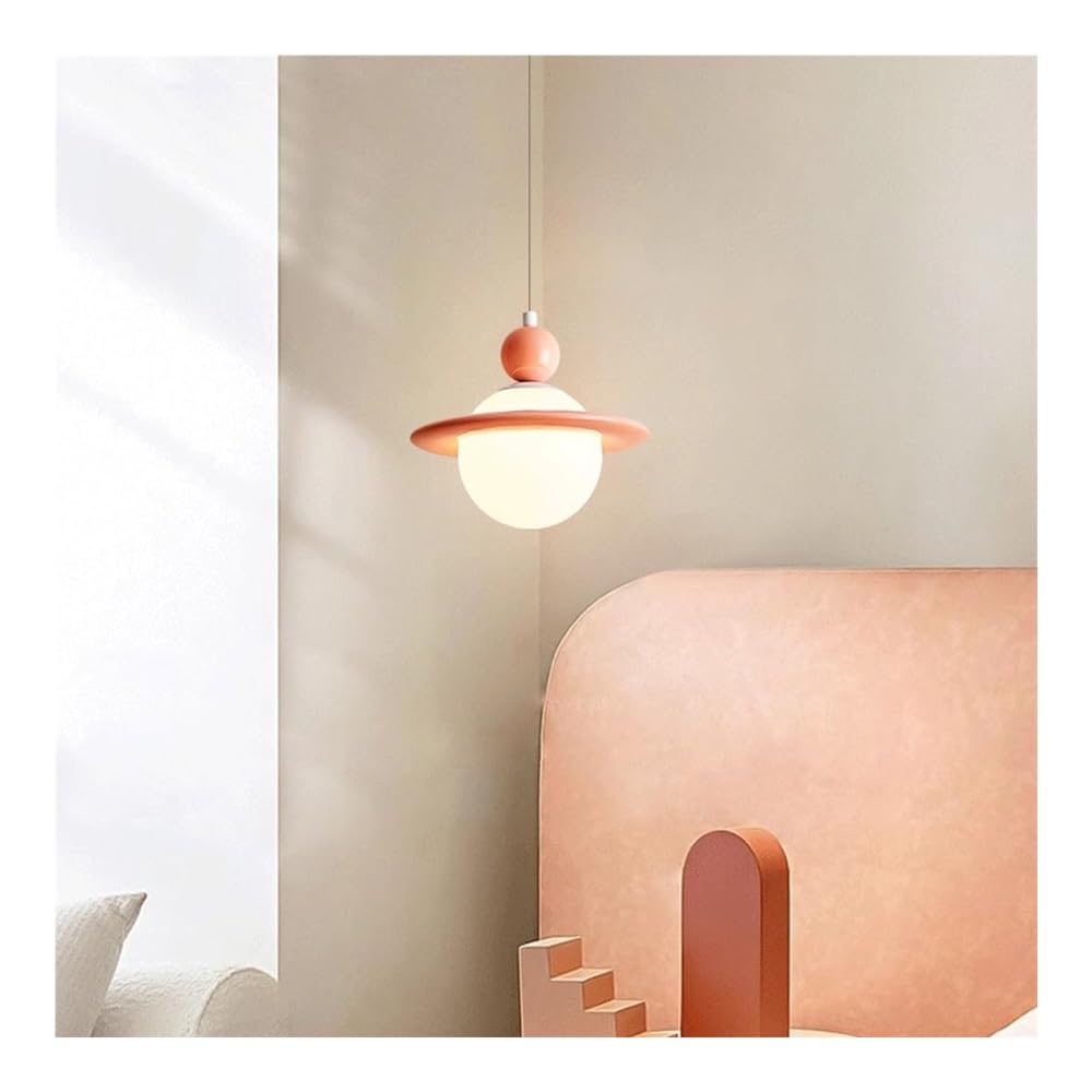 Cream Style Creative Planet Pendant Light