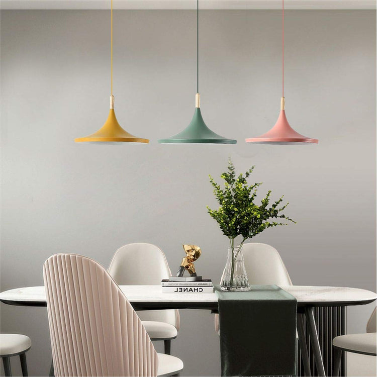 Industrial Cone Metal Pendant Light
