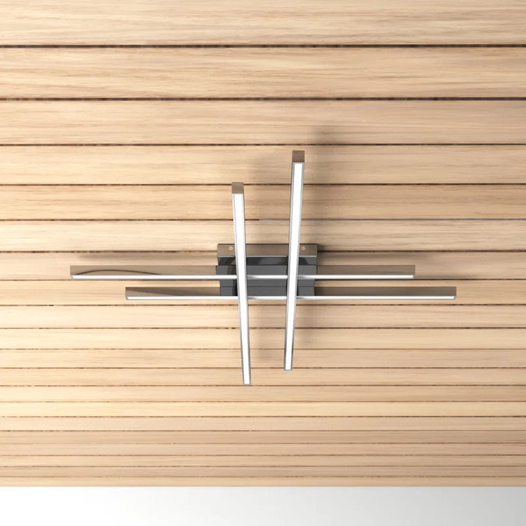 Minimalist Cross Line Ceiling Light