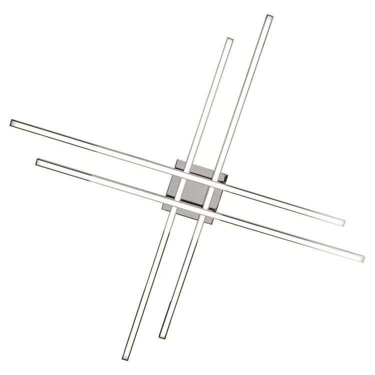 Minimalist Cross Line Ceiling Light