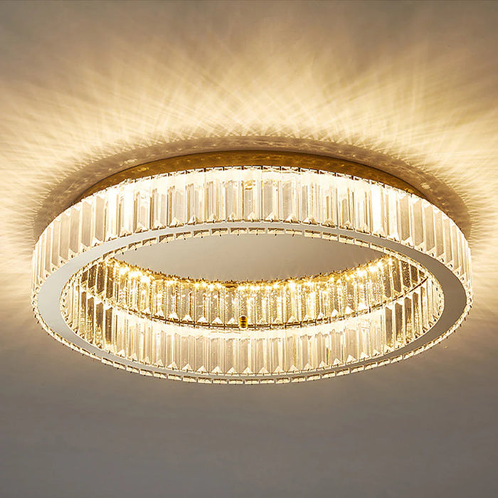 Modern Creative Round Crystal Ceiling Light