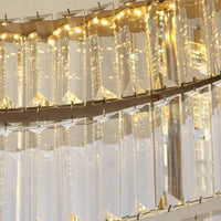 Moderne kreative runde Kristalldecke