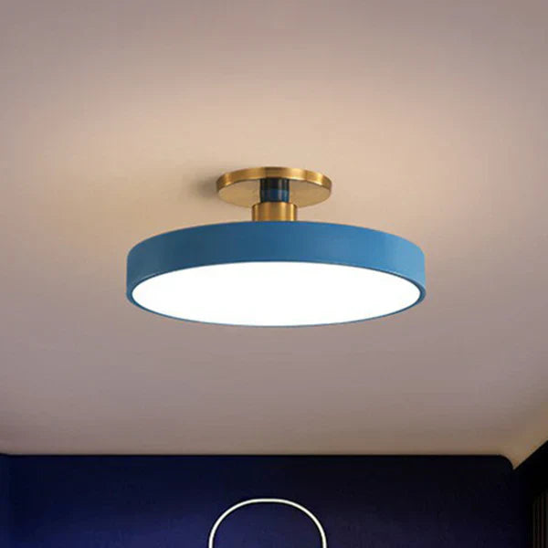 Nordic Round Flush Mount Ceiling Light