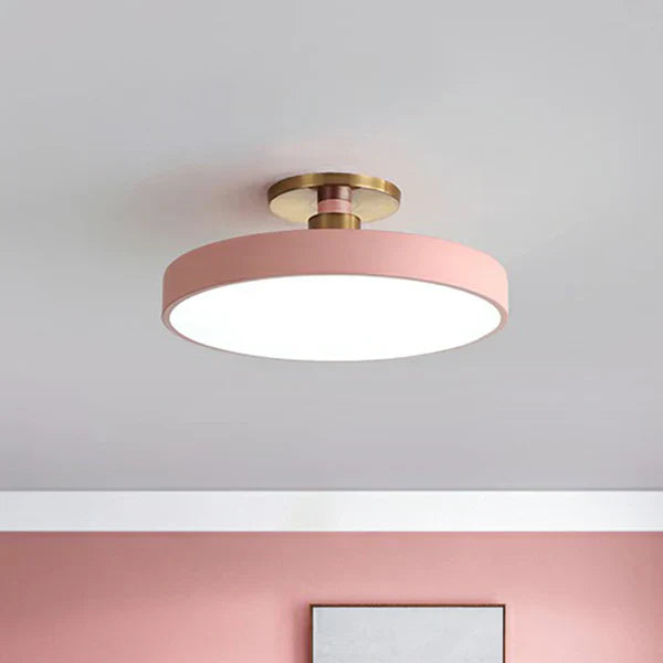 Nordic Round Flush Mount Ceiling Light