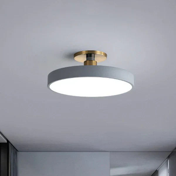 Nordic Round Flush Mount Ceiling Light