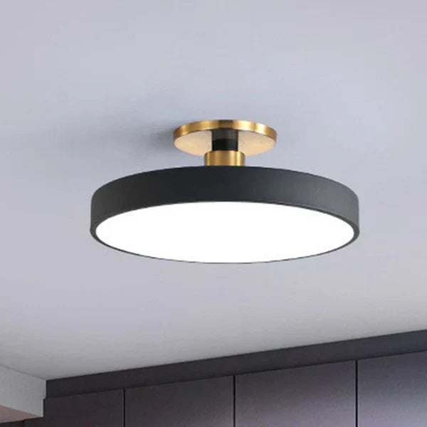 Nordic Round Flush Mount Ceiling Light