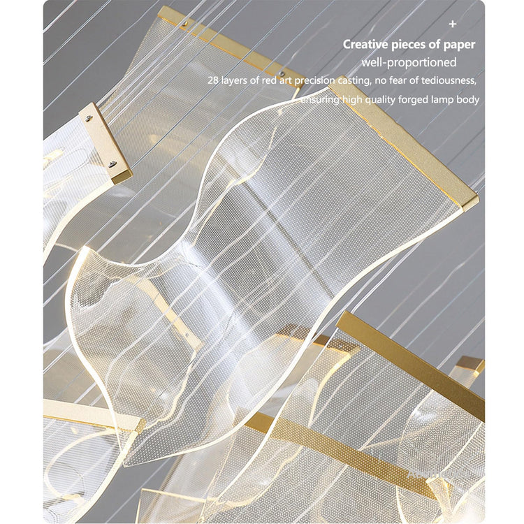 Kreativ luksus postmoderne lysekrone