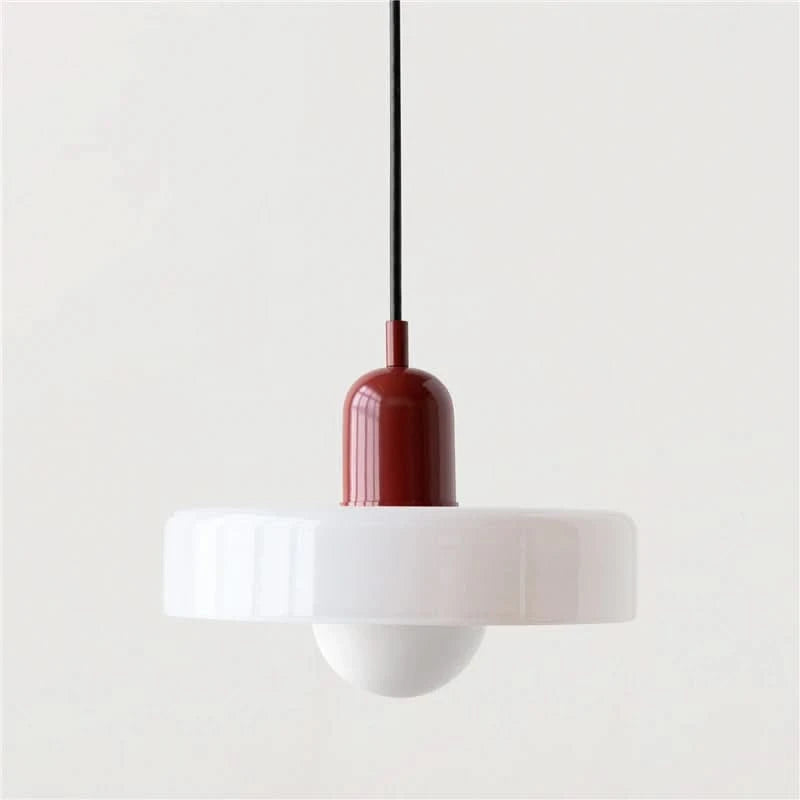 Glarefusion Moderne Bauhaus Glas LED Pendel