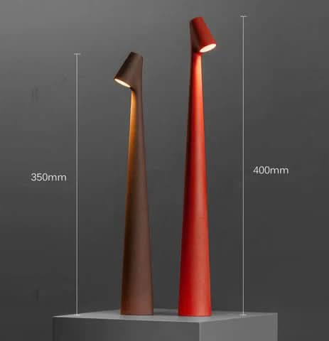 Lampada da tavolo dal design minimalista Glarefusion