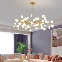 Lustre du salon en acrylique Creative Branch Glarefusion