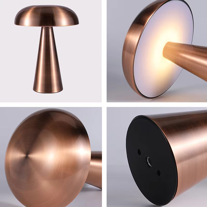 Danish Mushroom Touch Table Light