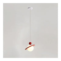 Cream Style Creative Planet Pendant Light