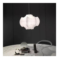 Fransk retro wabi-sabi creme stil pendellys