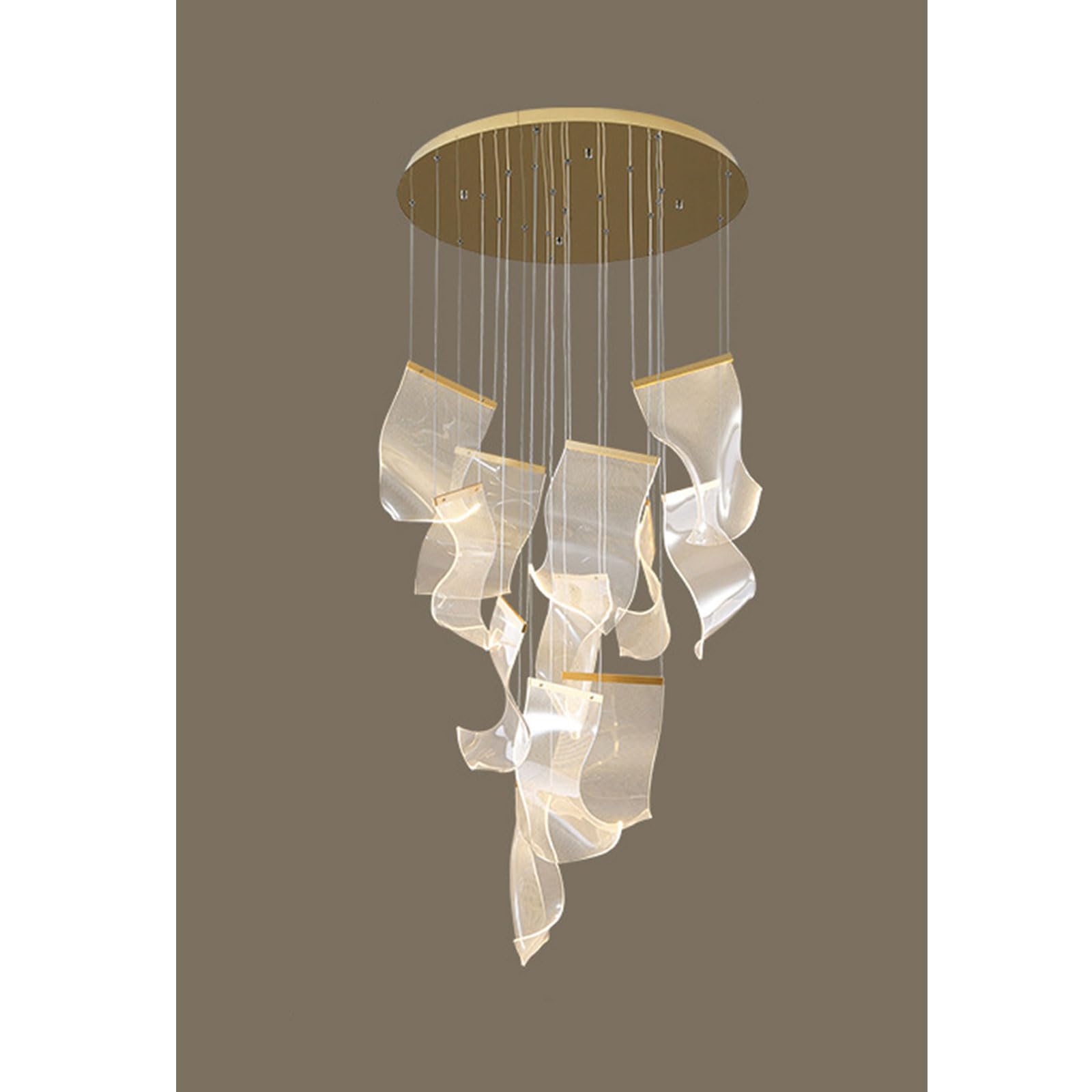 Lampadario postmoderno di lusso creativo
