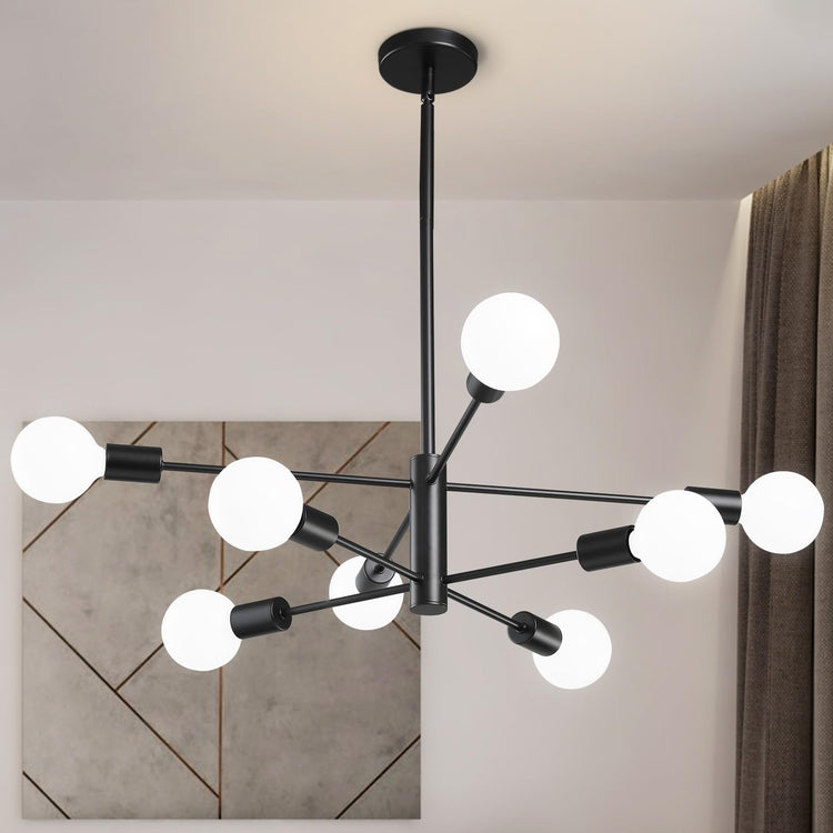 Stylish Chic Glowing Globe Chandelier