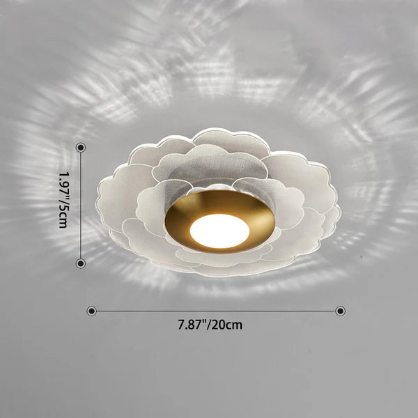 Glarefusion moderne geometrisk kornloftslampe