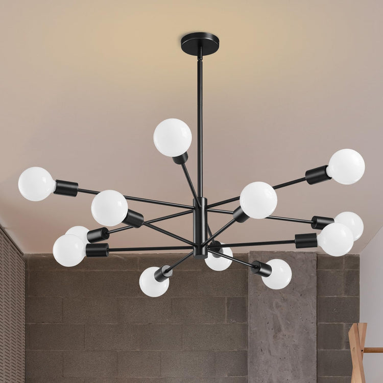 Stylish Chic Glowing Globe Chandelier
